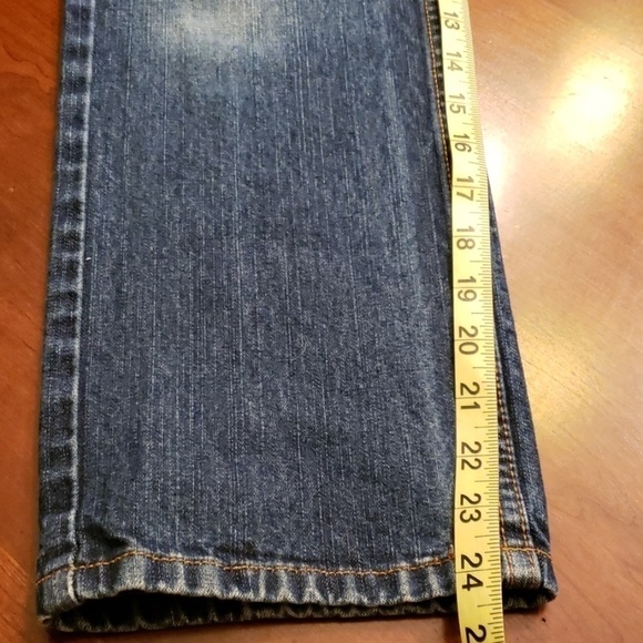 Arizona Relaxed Jeans Adjustable Waist 10 Slim EUC - Picture 7 of 8